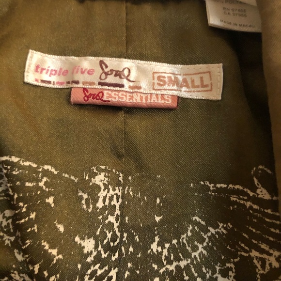 Triple Five Soul military blazer - Picture 2 of 2